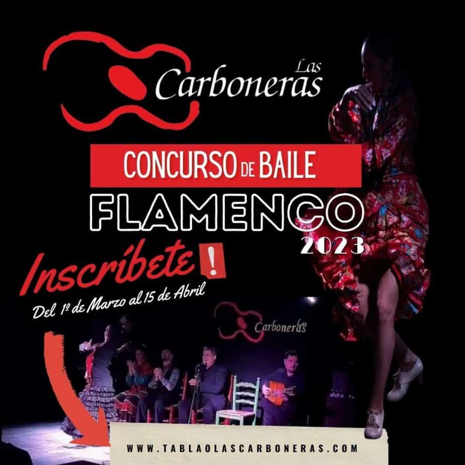 CONCURSO baile FLAMENCO Tablao LAS CARBONERAS
